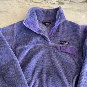 Patagonia Purple Fleece Pullover